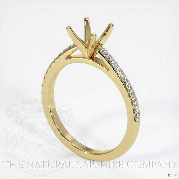  Emerald Ring 0.92 Ct. 18K Yellow Gold