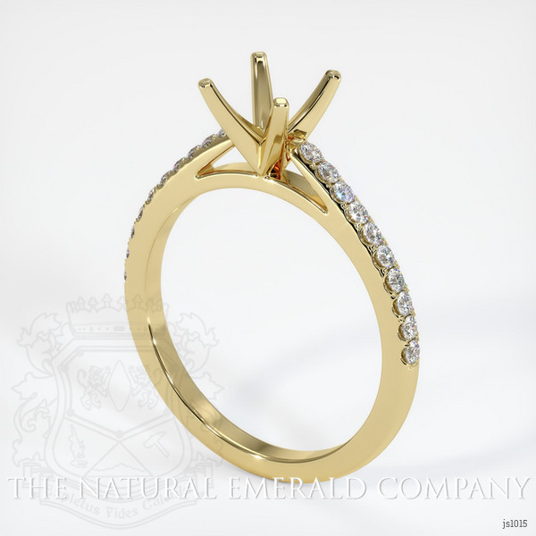  Emerald Ring 1.62 Ct. 18K Yellow Gold