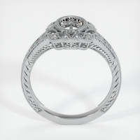 10K White Gold Antique Style Ring Setting Image