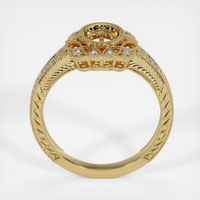 14K Yellow Gold Antique Style Ring Setting Image