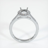 10K White Gold Pave Ring Setting Image