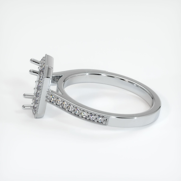 Platinum 950 Pave Ring Setting