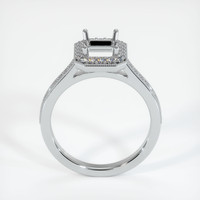 Silver Pave Ring Setting Image