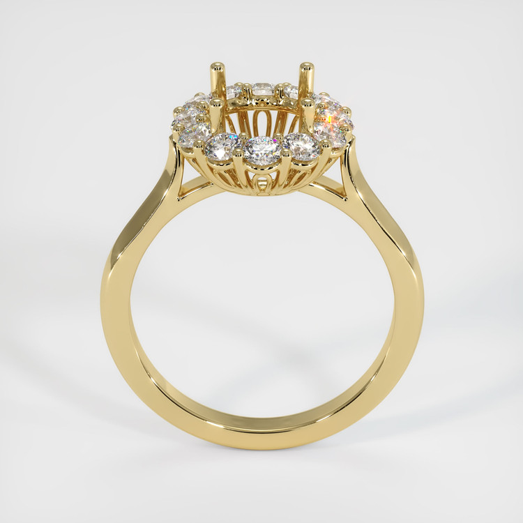 14K Yellow Gold Antique Style Ring Setting