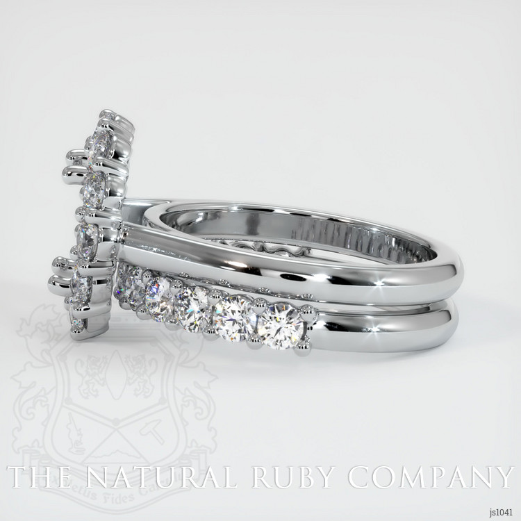 Platinum 950 Halo Ring Setting