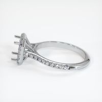 18K White Gold Pave Ring Setting Image