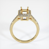 10K Yellow Gold Pave Ring Setting Image