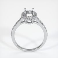 18K White Gold Pave Ring Setting Image
