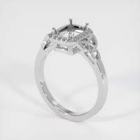 10K White Gold Pave Ring Setting Video