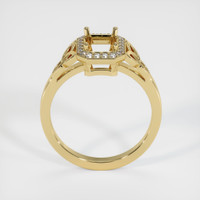 10K Yellow Gold Pave Ring Setting Image