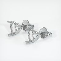 18K White Gold Studs Earring Setting Video