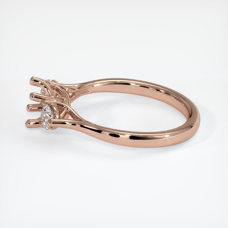 14K Rose Gold Antique Style Ring Setting