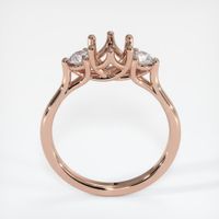 14K Rose Gold Antique Style Ring Setting Image