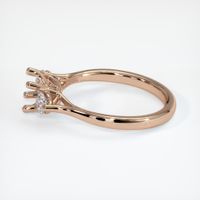 18K Rose Gold Antique Style Ring Setting Image