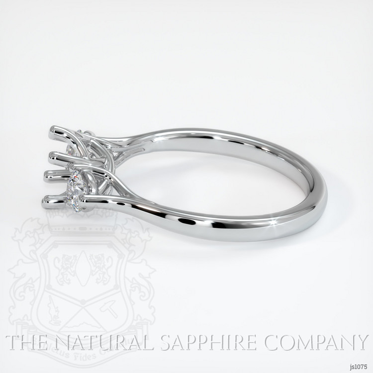 18K White Gold Antique Style Ring Setting