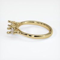 10K Yellow Gold Antique Style Ring Setting Image