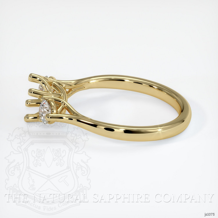 10K Yellow Gold Antique Style Ring Setting
