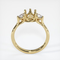 10K Yellow Gold Antique Style Ring Setting Image