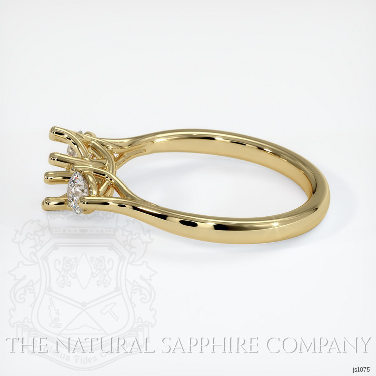 14K Yellow Gold Antique Style Ring Setting