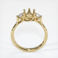 14K Yellow Gold Antique Style Ring Setting Image