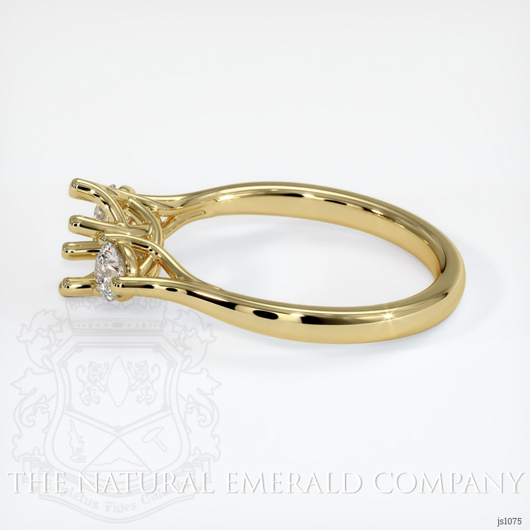18K Yellow Gold Antique Style Ring Setting