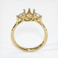 18K Yellow Gold Antique Style Ring Setting Image