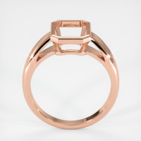 14K Rose Gold Men's Ring Setting Image