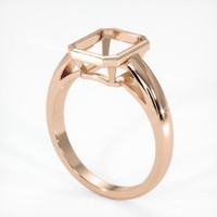 18K Rose Gold Men's Ring Setting Video