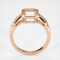 18K Rose Gold Men's Ring Setting Image