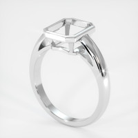14K White Gold Men's Ring Setting Video