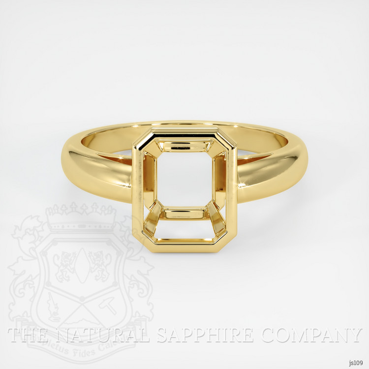 14K Yellow Gold Men's Ring Setting