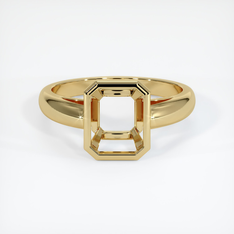 14K Yellow Gold Men's Ring Setting