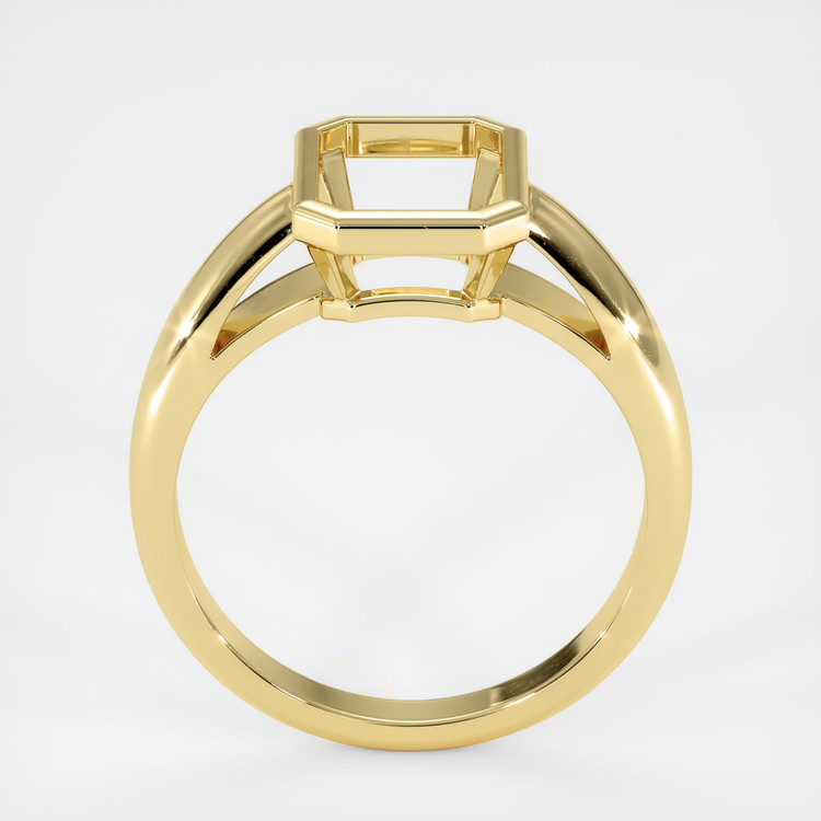 14K Yellow Gold Men's Ring Setting