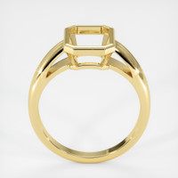 18K Yellow Gold Men's Ring Setting Image