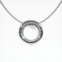 10K White Gold Bezel Pendant Setting Video