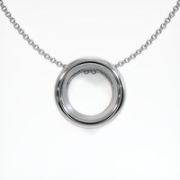 18K White Gold Bezel Pendant Setting Video