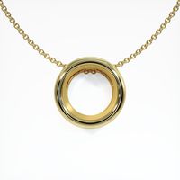 14K Yellow Gold Bezel Pendant Setting Video