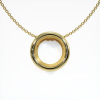18K Yellow Gold Bezel Pendant Setting Video