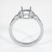 10K White Gold Antique Style Ring Setting Image