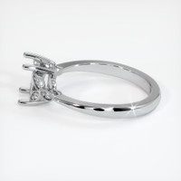 18K White Gold Antique Style Ring Setting Image