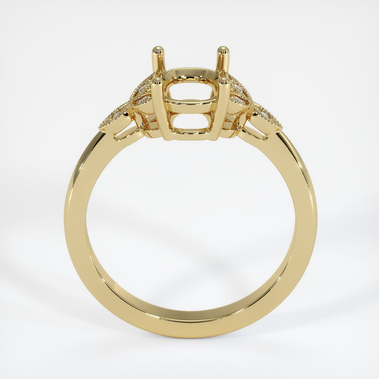 14K Yellow Gold Antique Style Ring Setting