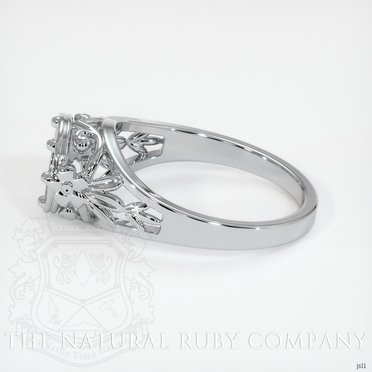 Platinum 950 Antique Style Ring Setting
