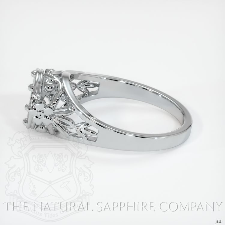 Platinum 950 Antique Style Ring Setting
