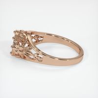 18K Rose Gold Antique Style Ring Setting Image