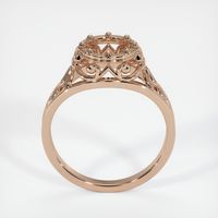 18K Rose Gold Antique Style Ring Setting Image