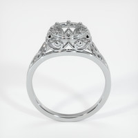 10K White Gold Antique Style Ring Setting Image