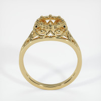 10K Yellow Gold Antique Style Ring Setting Image