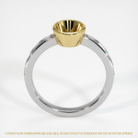 18K Yellow & White Accent Stones Ring Setting Image