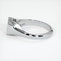 10K White Gold Men's Ring Setting Image