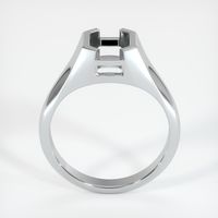 14K White Gold Men's Ring Setting Image